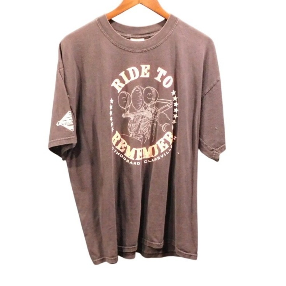 Black biker tee size xl (xl3)‎
